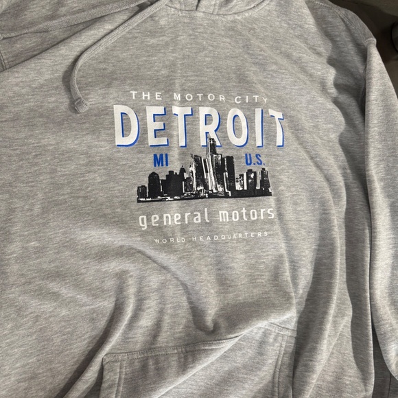 Detroit General Motors hooded sweatshirt - Picture 2 of 3